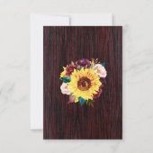 サンフラワーズメイソンジャールウッドラ結婚イツ セーブザデート (裏面)