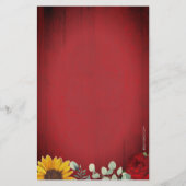 サンフラワーズユーカリプトゥスレッドローズウッドバジェット結婚ズ (裏面)