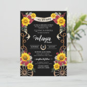 サンフラワーズレッドローズブラックチャロキンセアニェラインヴィ 招待状 (スタンド正面)