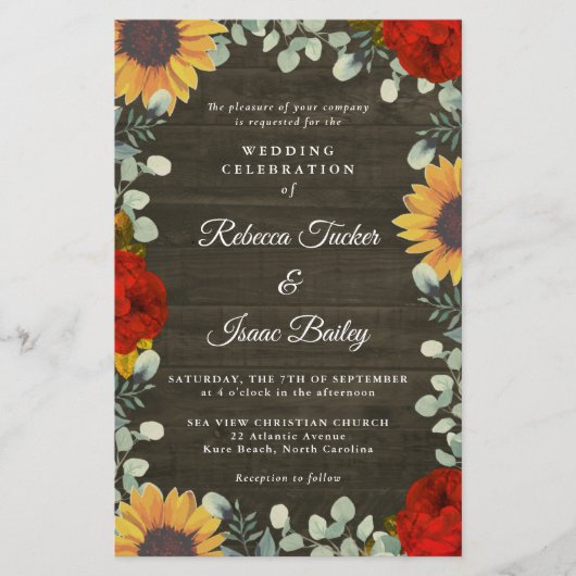 サンフラワーズレッドロ素朴ーズグレーバジェット結婚ズ (正面)