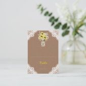 サンフラワーズレースジャ素朴ー結婚ズ座席表 プレイスカード (スタンド正面)