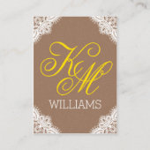 サンフラワーズレースジャ素朴ー結婚ズ座席表 プレイスカード (裏面)