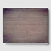 サンフラワーズ素朴カントリー秋の結婚式 ゲストブック (裏面)