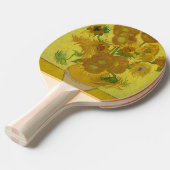 サンフラワーズ（シリーズ）ビンセント・ファン・ゴッホ 卓球ラケット (正面アングル)