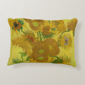 サンフラワーズ – ビンセント・ヴァン・ゴッホ アクセントクッション (裏面)