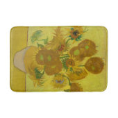 サンフラワーズ – ビンセント・ヴァン・ゴッホ バスマット (正面)