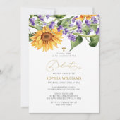 サンフラワーズ&ラバンダージョナル招待状 招待状 (正面)