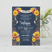 サンフラワーズ&レッドローズ素朴シャルロキンセアニェラ 招待状 (スタンド正面)