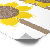 サンフラワーズ–250シグネチャーゲストブックオルタナティブ ポスター (角)