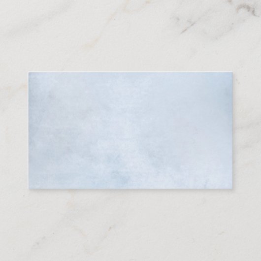 サンフラワーダスティブルー石板牡丹フローラ エンクロージャーカード (裏面)