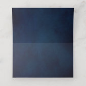 サンフラワーダスティブルー石板牡丹フローラ プレイスカード (内部開封)