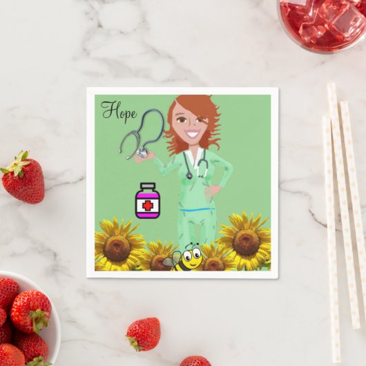 サンフラワーナース紙ナプキンス スタンダードカクテルナプキン (インサイチュ)