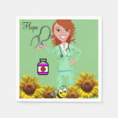 サンフラワーナース紙ナプキンス スタンダードカクテルナプキン (正面)