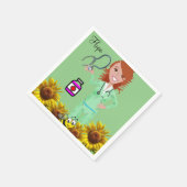 サンフラワーナース紙ナプキンス スタンダードカクテルナプキン (角)