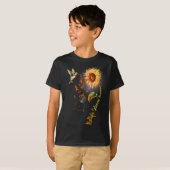 サンフラワーハチドリ Tシャツ (正面フル)