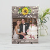 サンフラワーバーンウッドサンキューカード サンキューカード (スタンド正面)