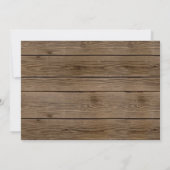 サンフラワーバーンウッドサンクスギビングディナー  招待状 (裏面)