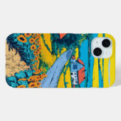 サンフラワービレッジセレニティアート Case-Mate iPhoneケース (裏面 (横))