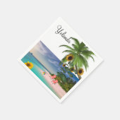 サンフラワービーチ紙ナプキンス スタンダードカクテルナプキン (角)