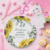 サンフラワーファミリー懇親会パーティー ペーパープレート (パーティー)