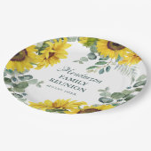 サンフラワーファミリー懇親会パーティー ペーパープレート (アングル)