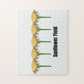 サンフラワーフィールドガーデンアート ジグソーパズル (縦)