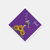 サンフラワーフェアリー紙ナプキンス スタンダードカクテルナプキン (角)