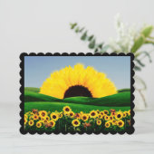 サンフラワーフラットホリデーカード シーズンカード (スタンド正面)