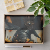 サンフラワームーンウィッチ炎ゴシックレースの赤毛 薄葉紙 (ギフト)