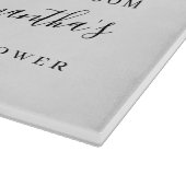 サンフラワーユーカリフローラブライダルシャワー カッティングボード (角)