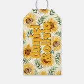 サンフラワーユーカリフローラ結婚植物学 ギフトタグ (裏面)