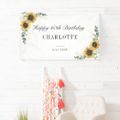 サンフラワーユーカリフローラ60誕生日 横断幕 (インサイチュ)