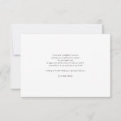 サンフラワーユーカリプタス結婚ボタニカル (裏面)