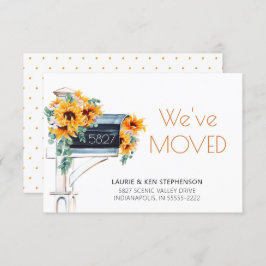 サンフラワーユーカリプトゥスメールボックス水の色を移動