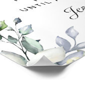 サンフラワーユーカリ結婚プラグ外し式 ポスター (角)