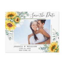 サンフラワーユーカリPHOTOウェディング日付を保存