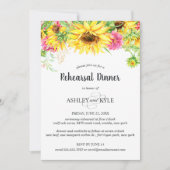 サンフラワーリハーサルディナー招待状 招待状 (正面)