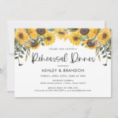 サンフラワー秋リハーサルディナー招待状 招待状 (正面)