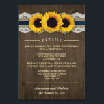 サンフラワー素朴ブルー披露宴 ホテルカード テーブルナンバー<br><div class="desc">Sunflower 素朴 Blue披露宴 ホテルカード – これらの詳細カードを含め、披露宴の場所、披露宴のタイムライン、およびホテルの情報をゲストに知らせることで、計画を容易にする。上のボタンでもしのクリックが必要な情カスタマイズ報を追加できる。以下のデザインの完全一致コレクションを参照。</div>