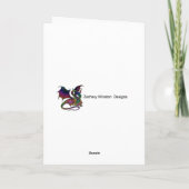 サンフラワー カード (裏面)