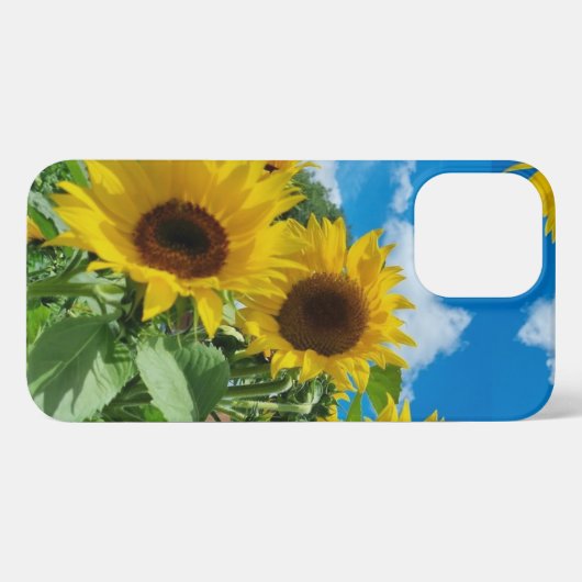 サンフラワー iPhoneケース (裏面横)
