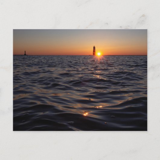 サンフランクフォートでダウン ポストカード (正面)