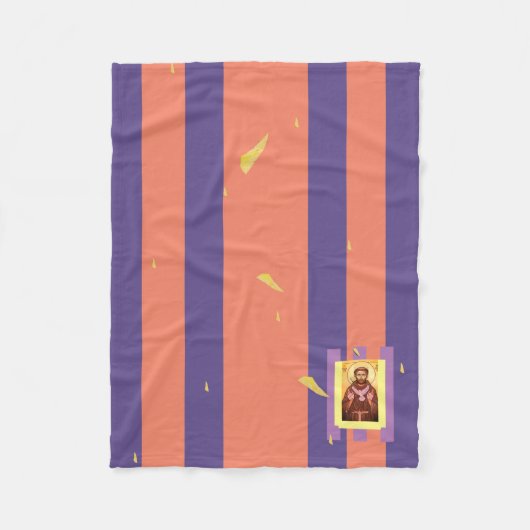 サンフランシオブアッシジフリースブランケット フリースブランケット (正面)