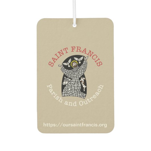 サンフランシスのロゴエアーフレッシュナー カーエアーフレッシュナー (正面)