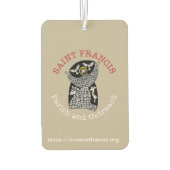 サンフランシスのロゴエアーフレッシュナー カーエアーフレッシュナー (裏面)