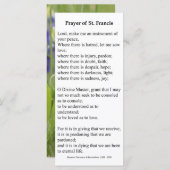 サンフランシスオブアッシジ祈りの言葉カード (正面/裏面)