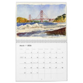 サンフランシスコおよびゲート カレンダー (3月 2026)