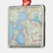 サンフランシスコおよび近辺 メタルオーナメント (左)