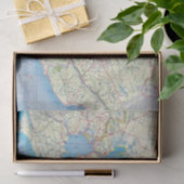 サンフランシスコおよび近辺 薄葉紙 (ギフト)