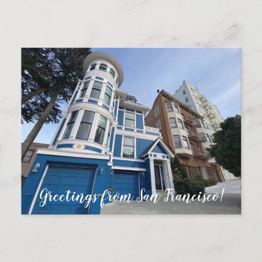 サンフランシスコからのご挨拶ポストカード ポストカード (正面)